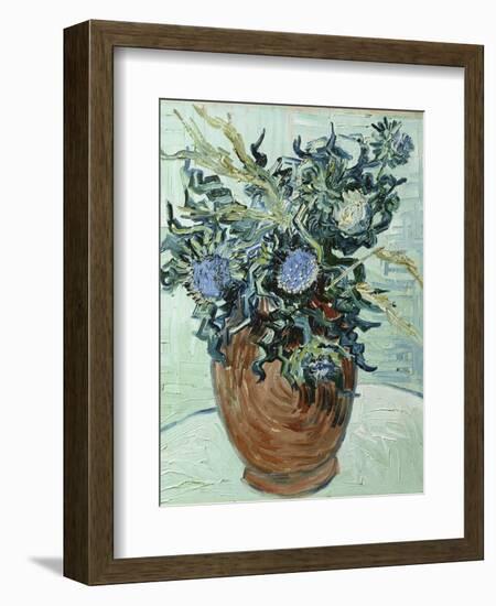 Still Life with Thistles, 1890-Vincent van Gogh-Framed Giclee Print
