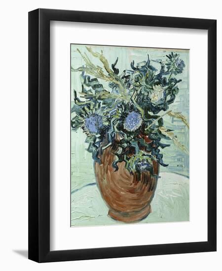 Still Life with Thistles, 1890-Vincent van Gogh-Framed Giclee Print