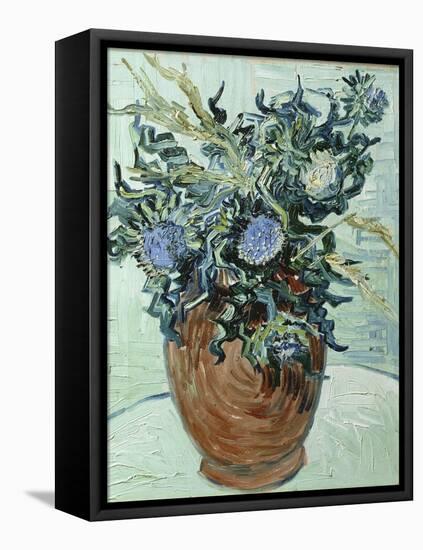 Still Life with Thistles, 1890-Vincent van Gogh-Framed Premier Image Canvas