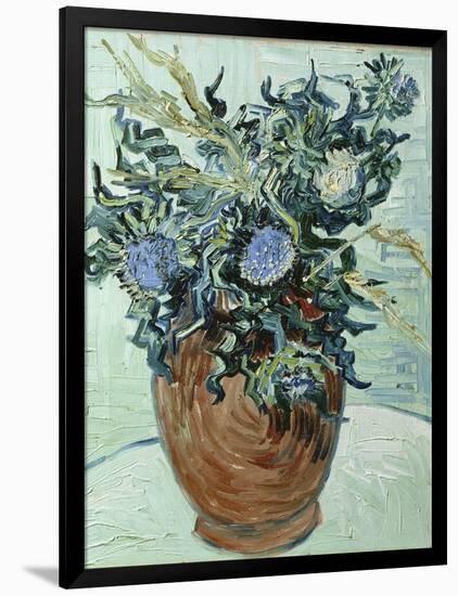 Still Life with Thistles, 1890-Vincent van Gogh-Framed Giclee Print