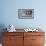 Still Life with Three Autumn Pears on an Old Table-Barbara Dudzinska-Framed Photographic Print displayed on a wall