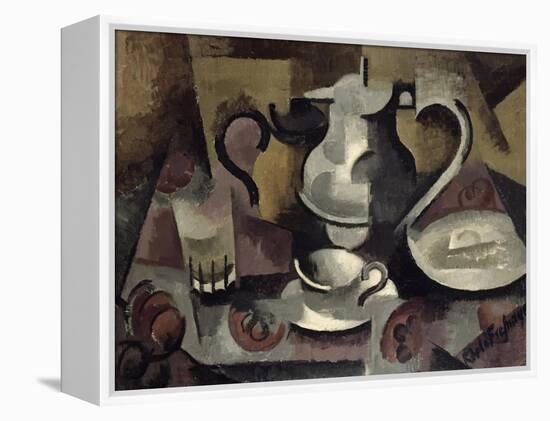 Still Life with Three Handles-Roger de La Fresnaye-Framed Premier Image Canvas