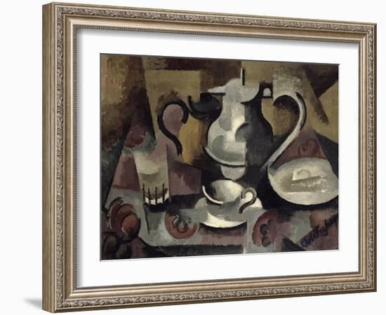 Still Life with Three Handles-Roger de La Fresnaye-Framed Giclee Print