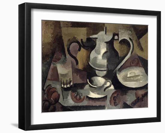 Still Life with Three Handles-Roger de La Fresnaye-Framed Giclee Print