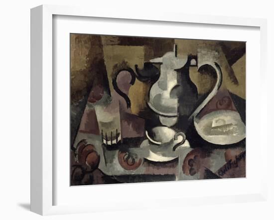 Still Life with Three Handles-Roger de La Fresnaye-Framed Giclee Print