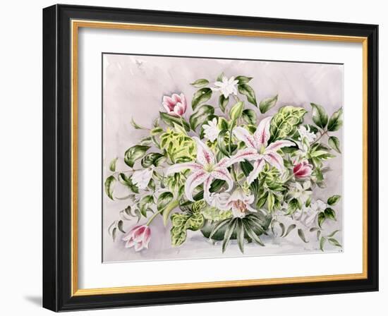 Still Life with Tiger Lilies, 1996-Alison Cooper-Framed Giclee Print