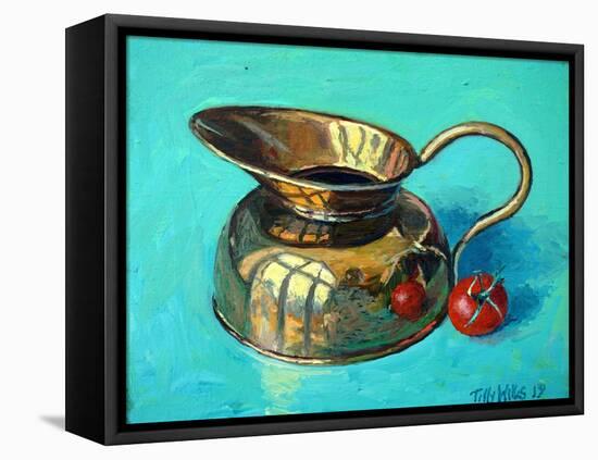 Still Life with Tomato-Tilly Willis-Framed Premier Image Canvas