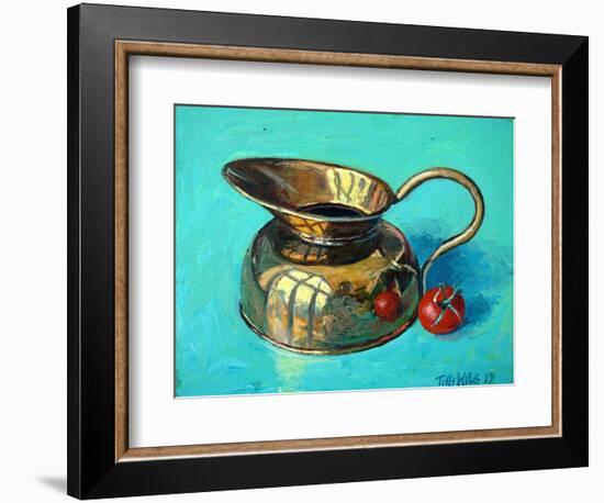 Still Life with Tomato-Tilly Willis-Framed Giclee Print