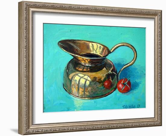 Still Life with Tomato-Tilly Willis-Framed Giclee Print