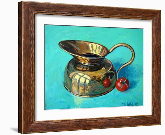 Still Life with Tomato-Tilly Willis-Framed Giclee Print