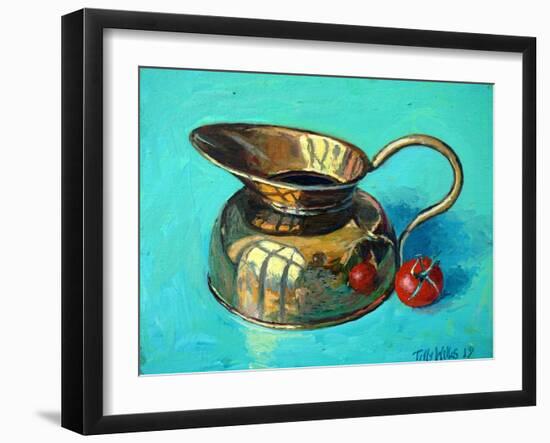 Still Life with Tomato-Tilly Willis-Framed Giclee Print
