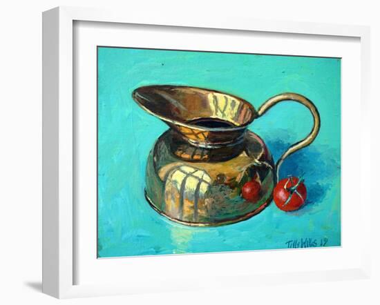 Still Life with Tomato-Tilly Willis-Framed Giclee Print