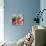 Still Life with Tomatoes and Flowering Basil in a Vase-null-Photographic Print displayed on a wall