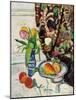 Still Life with Tulips and Fruit-George Leslie Hunter-Mounted Giclee Print