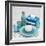 Still Life with Turquoise Objects, Symbol Wellness-Andrea Haase-Framed Photographic Print