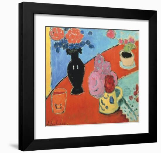 Still life with Vase and Jug-Alexej Von Jawlensky-Framed Giclee Print