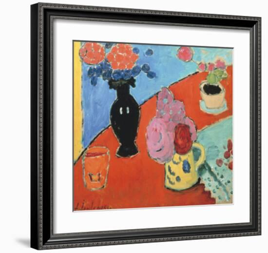 Still life with Vase and Jug-Alexej Von Jawlensky-Framed Giclee Print