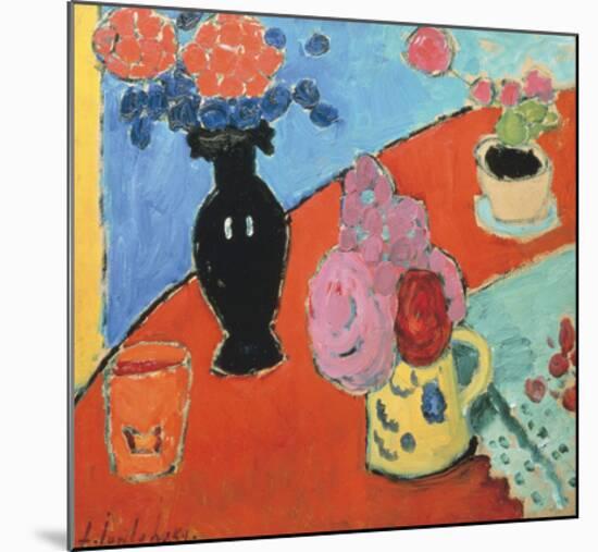 Still life with Vase and Jug-Alexej Von Jawlensky-Mounted Giclee Print