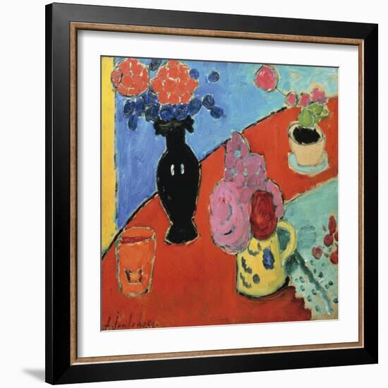 Still Life with Vase and Jug-Alexej Von Jawlensky-Framed Giclee Print