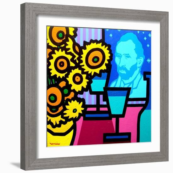 Still Life with Vincent-John Nolan-Framed Giclee Print