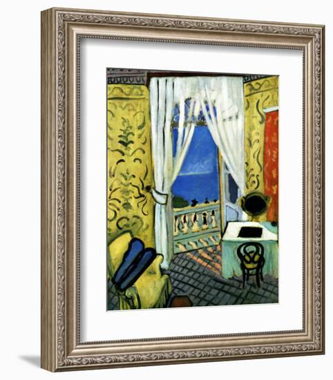 Still Life with Violin Case-Henri Matisse-Framed Giclee Print