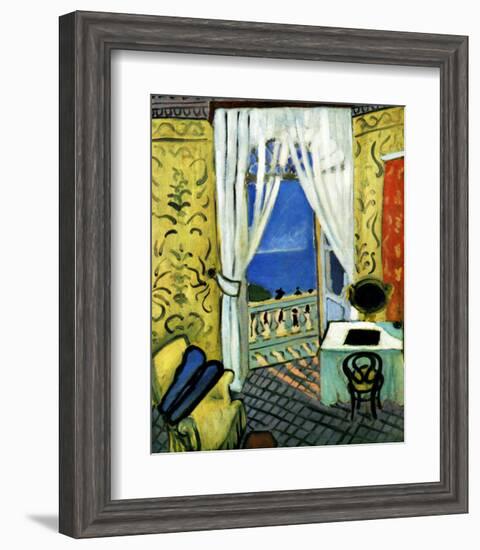 Still Life with Violin Case-Henri Matisse-Framed Giclee Print