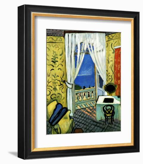 Still Life with Violin Case-Henri Matisse-Framed Giclee Print