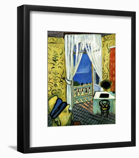 Still Life with Violin Case-Henri Matisse-Framed Giclee Print