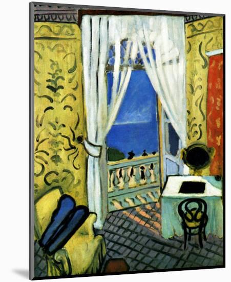 Still Life with Violin Case-Henri Matisse-Mounted Giclee Print