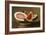 Still Life with Watermelon, American School (19th Century)-null-Framed Giclee Print