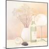 Still Life with White Lamp-Heinz Hock-Mounted Art Print