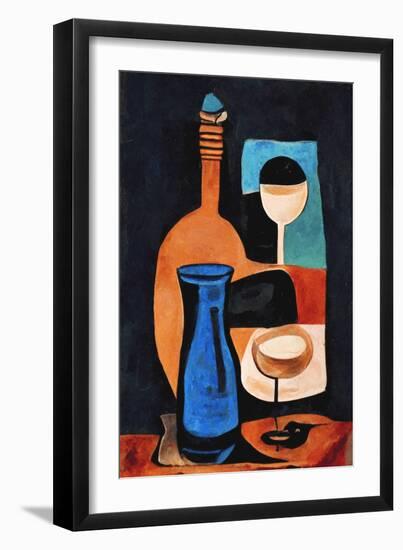 Still Life with Wine-Treechild-Framed Giclee Print