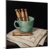 Still Life with Wooden Pegs-Catherine Abel-Mounted Giclee Print