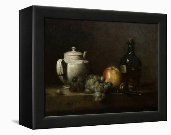 Still-Life-Jean-Baptiste Simeon Chardin-Framed Premier Image Canvas