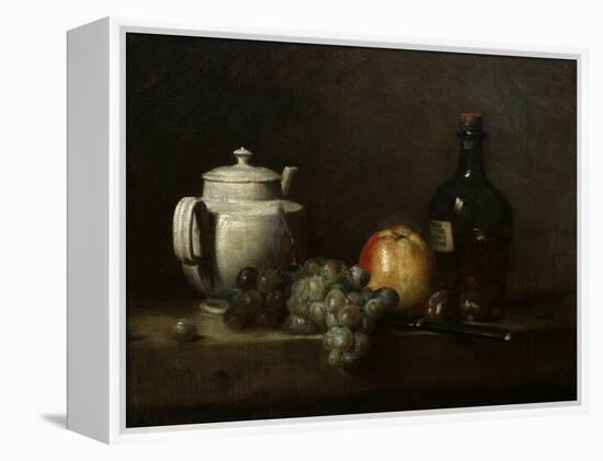 Still-Life-Jean-Baptiste Simeon Chardin-Framed Premier Image Canvas