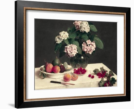 Still Life-Henri Fantin-Latour-Framed Art Print