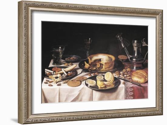 Still Life-Pieter Claesz-Framed Art Print