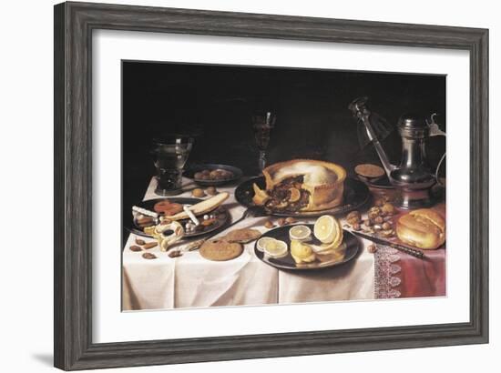 Still Life-Pieter Claesz-Framed Art Print