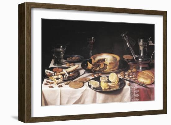 Still Life-Pieter Claesz-Framed Art Print