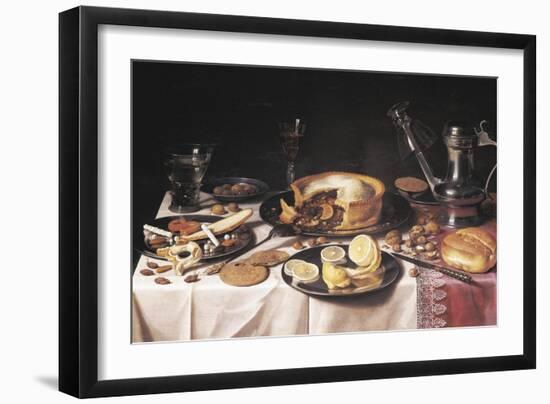 Still Life-Pieter Claesz-Framed Art Print