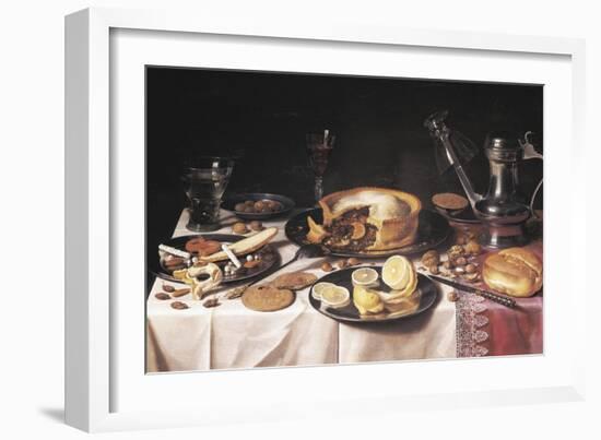 Still Life-Pieter Claesz-Framed Art Print