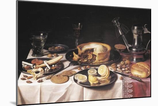 Still Life-Pieter Claesz-Mounted Art Print