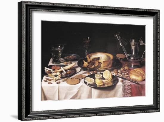 Still Life-Pieter Claesz-Framed Art Print