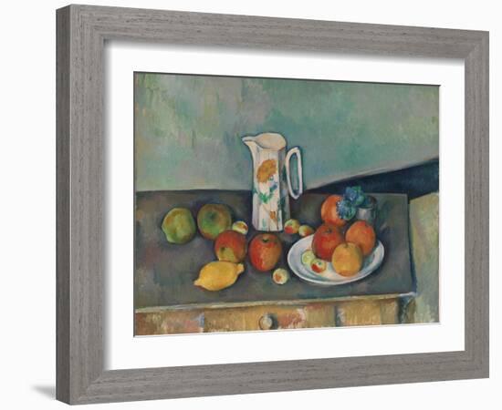 Still Life-Paul Cézanne-Framed Giclee Print