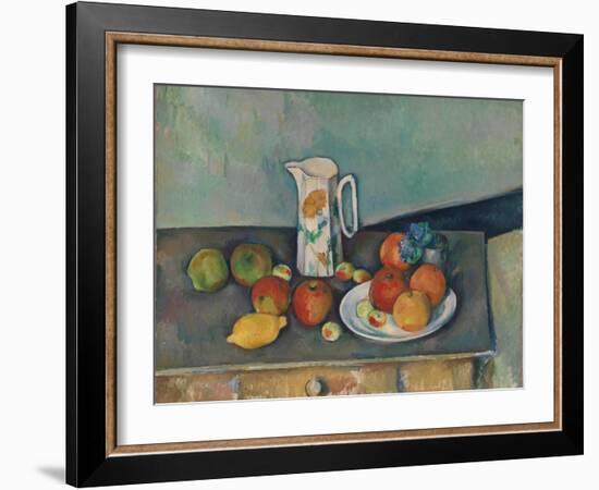 Still Life-Paul Cézanne-Framed Giclee Print