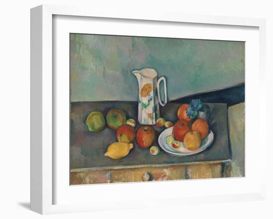 Still Life-Paul Cézanne-Framed Giclee Print