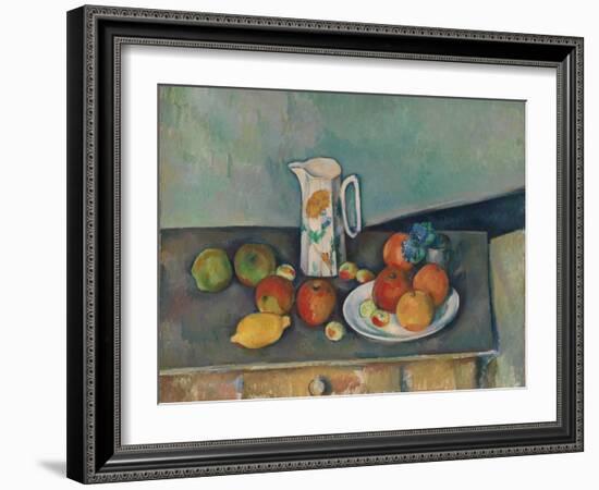 Still Life-Paul Cézanne-Framed Giclee Print