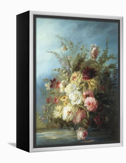 Still Life-Denis Bergeret-Framed Premier Image Canvas