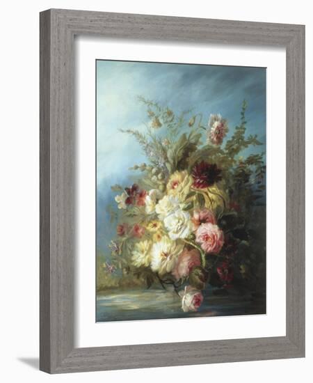 Still Life-Denis Bergeret-Framed Giclee Print