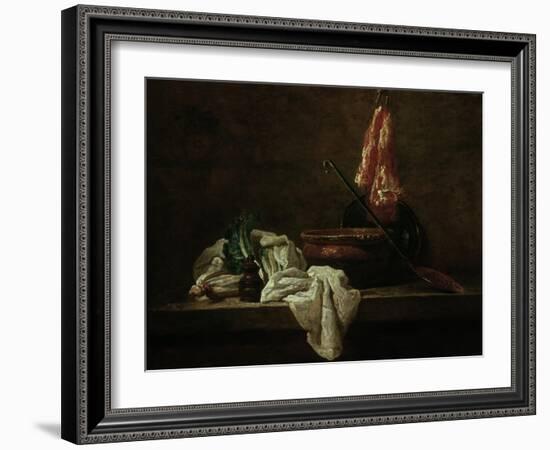 Still-Life-Jean-Baptiste Simeon Chardin-Framed Giclee Print